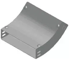 Угол 45° вертикальный LUMPJ600H42 144814 BAKS