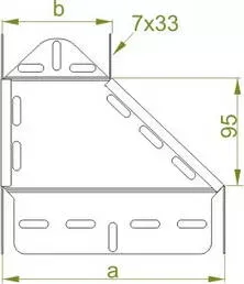 Левая редукция RKLJ200/100H80 BAKS 184920