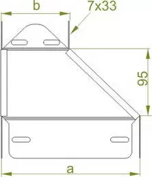Левая редукция RKLBJ300/200H80 BAKS 188930