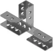 Соединитель швеллера тройник LCWT BAKS 661403