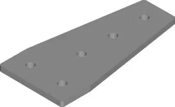 Плоский соединитель LCP12 663200 BAKS