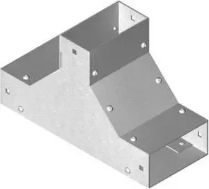 Нижний тройник - продольный TRSDMC400H200 BAKS 819240
