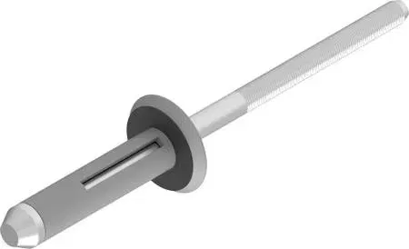 Алюминиевая глухая заклепка с шайбой  NITZP5,2x17,5A BAKS 898901
