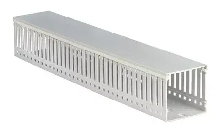 Короб перфорированный, без галогенов, светло-серый RLHF6 60x40 DKC 01135RLHF