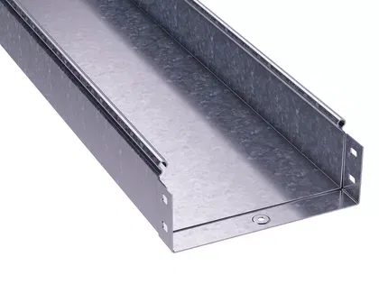 Лоток 200х80 L 3000 толщ. 1,5 мм, цинк-ламельный 3506415ZL DKC