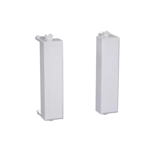 Комплект модульных заглушек "Avanti", "Закаленная сталь", 0,5 модуля 2 штуки DKC 4404995