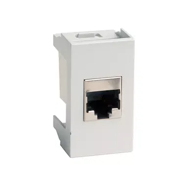 Розетка RJ-45 кат.6,экр,Viva,1 мод.,сер DKC 45168