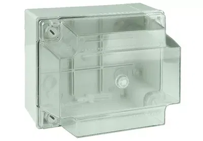 Коробка ответвит. с гладкими стенками и прозрачной крышкой, IP56, 380х300х180мм DKC 54440