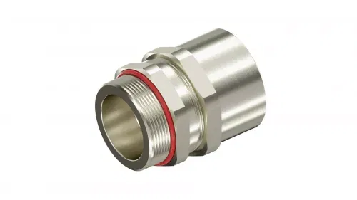 Взрывозащищенный кабельный ввод ANF под небронированный кабель M75х1,5/M75х1,5 D45-54мм. Никелированная латунь. IP66/68 DKC 6018ANFHKGM8SB