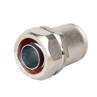 Муфта металлорукав DN 20-жесткая труба д.25мм, IP66/IP67, никелированная латунь DKC 6117-25N