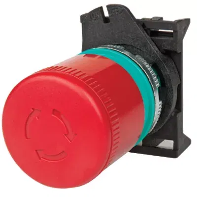 Кнопка аварийная грибовидная поворотная с индикацией д.40 DKC ABHT1C4S