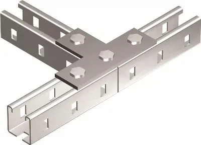 Пластина соединительная Т-обр., горячеоцинкованная DKC BMD1031HDZ