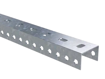 П-образный профиль PSL, L1300, толщ.1,5 мм, цинк-ламельный DKC BPL2913ZL