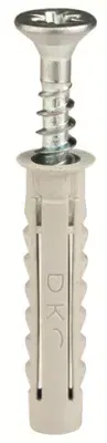 Саморез 4х30мм с дюбелем V5 (уп.100шт) DKC CM06521