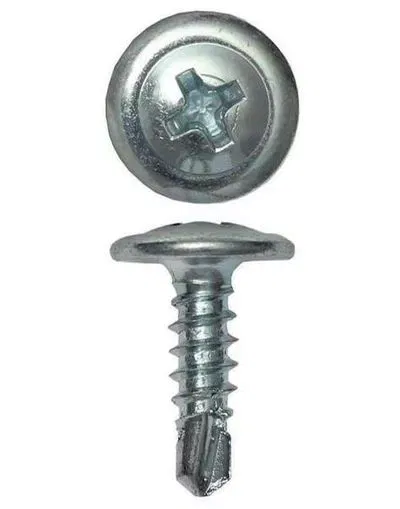 Саморез с пресс-шайбой 4.2x76 со сверлом DKC CM274076