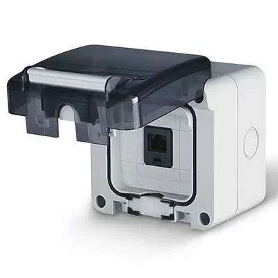 Розетка RJ 45, настенная DKC DIS137648150
