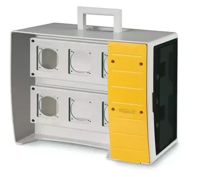 MBOX2. Корпус на 16 модулей и 6 постов с основанием 70х87 мм. DKC DIS6560026