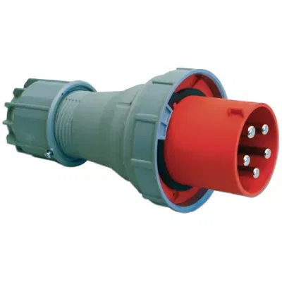 Вилка кабельная IP67 125A 3P+E 400V DKC DISP041254