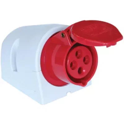 Розетка наружной установки IP44 32A 3P+E 400V DKC DISW040324