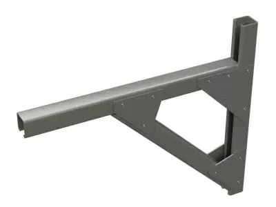 Консоль с опорой для   больших нагрузок осн. 400, стеклопластик GBH04140R DKC