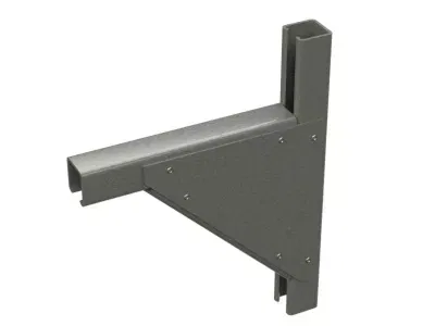 Консоль с опорой   осн. 300, стеклопластик GBM04130R DKC
