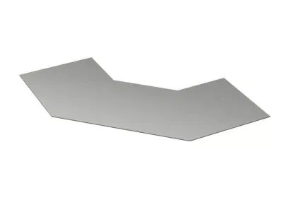 Крышка  90 на угол горизонтальный 90° осн. 100, стеклопластик GKG90010R DKC