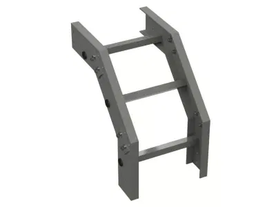 Угол вертикальный внеш. 90° 400x100, стеклопластик GLD91040R DKC