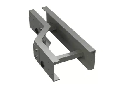Переходник правосторонний  Н=150, B=600, В1=400, стеклопластик GLR15640R DKC