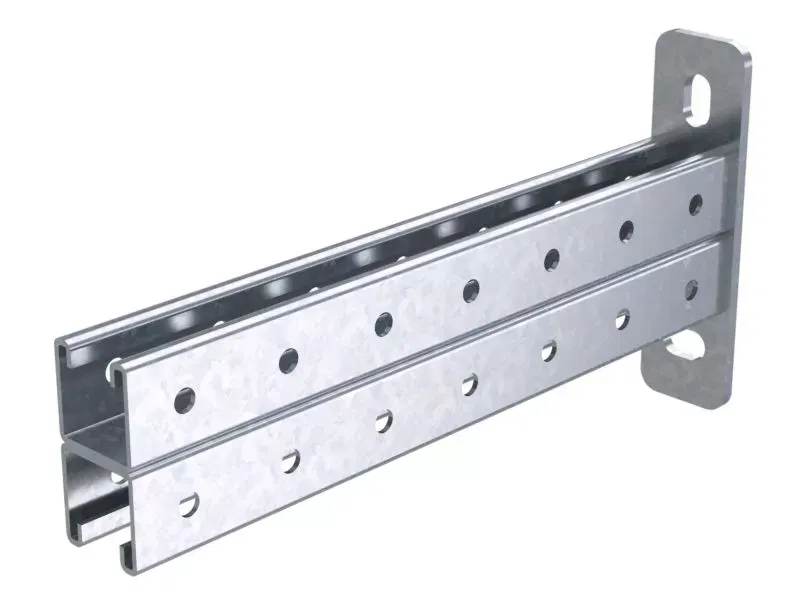 Консоль двойная, 41х41мм, L400мм, INOX 304 IBBD4140C DKC