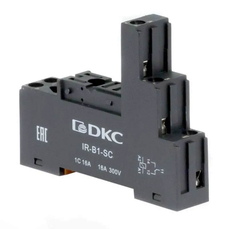 Элемент базовый пассивный для установки одиночных реле до 230В AC/DC DKC IR-B1-SC