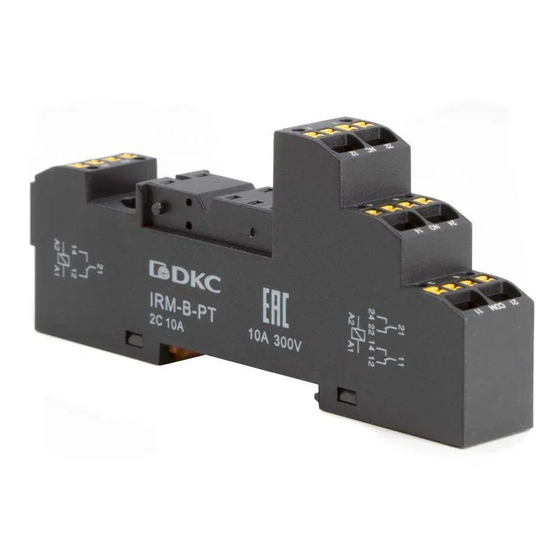 Колодка с клеммами push-in для реле IRM DKC IRM-B-PT