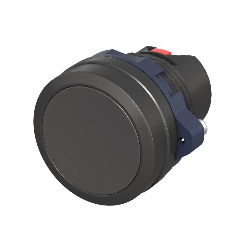 Головка кнопки плоская без фиксации черн. DKC M22P-FMBLP