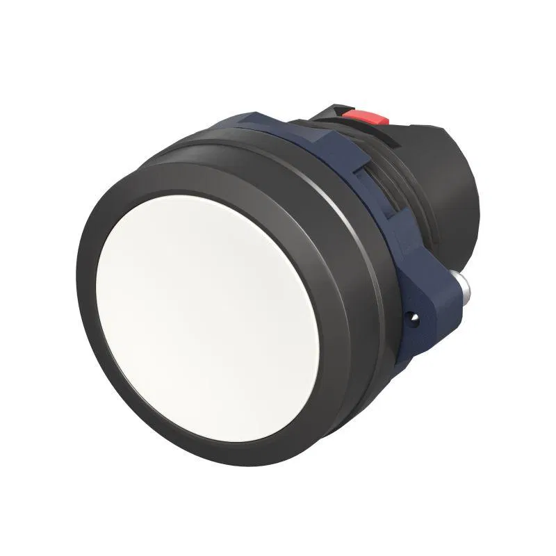 Головка кнопки плоская без фиксации бел. DKC M22P-FMWP