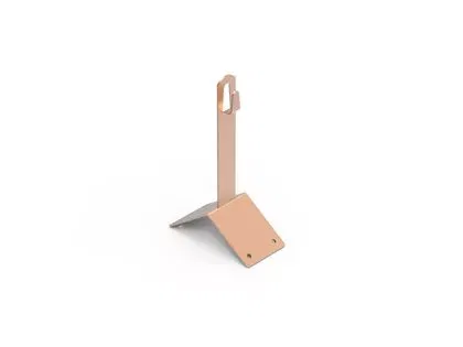 Угловой коньковый зажим, 150мм, медь DKC ND2201CU