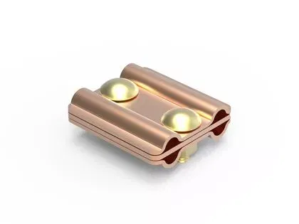 Параллельный зажим с разд.пластиной,медь DKC NG3107CU