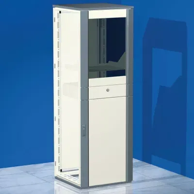 Сборный напольный шкаф CQCE для установки ПК, 2000 x 800 x 800 мм DKC R5CQEC2088