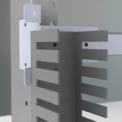 Комплект держателей перфокороба, задних, 1 упаковка - 4 шт DKC R5DSF01