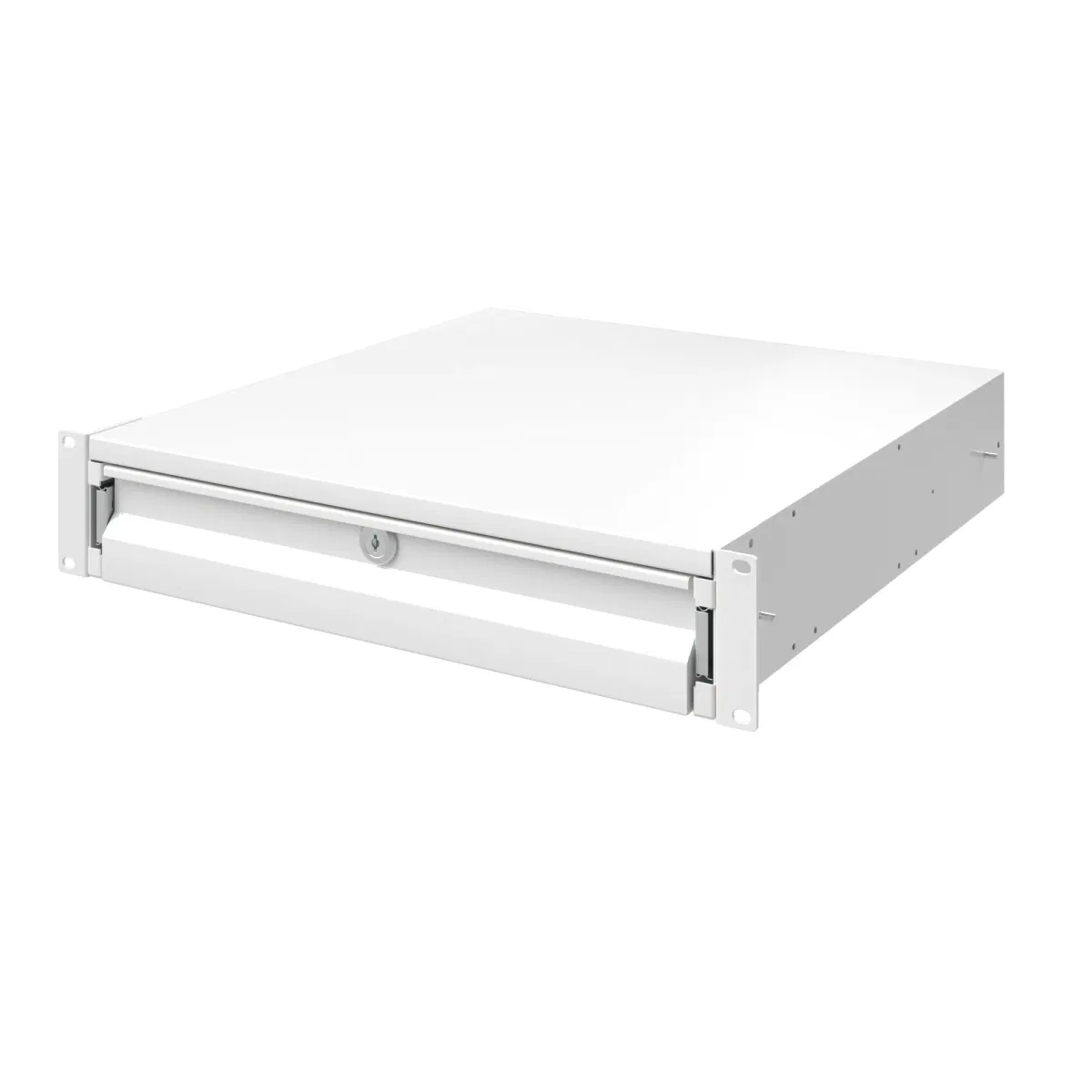 Ящик выдвижной с ключом 2U 300мм RAL7035 DKC R5ITCPD2HE