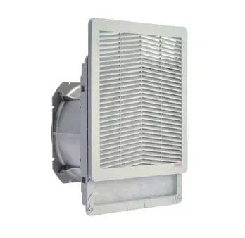 Вентилятор c решёткой и фильтром, 12/15 м3/час, 115В DKC R5KV08115