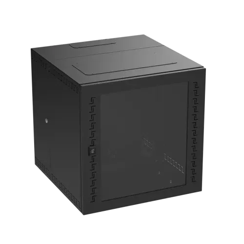 Навесной IT корпус 19" 16U (800х600х650) дверь стекло RAL9005 DKC R5STI1665GSB