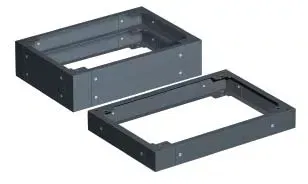 Цоколь для угловых секций CQE, 500 x 500 x 200мм DKC R5ZEA552