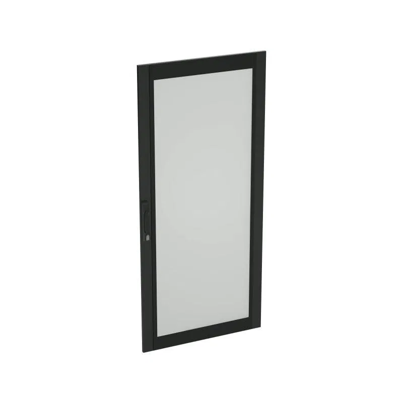 Дверь со стеклом IT-CQE 1200х600 RAL9005 DKC RBITCPGL1260