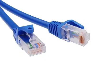 Патч-корд неэкранированный CAT5E U/UTP 4х2, LSZH, синий, 1.0м DKC RN5EUU4510BL