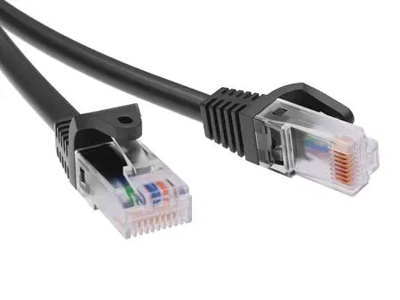 Патч-корд неэкранированный CAT6 U/UTP 4х2, LSZH, черный, 3.0м DKC RN6UU4530BK