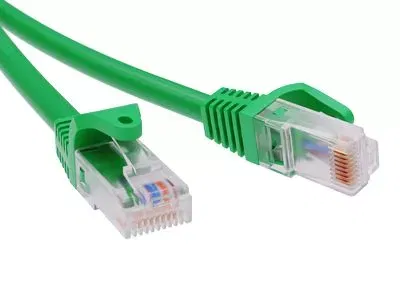 Патч-корд неэкранированный CAT6 U/UTP 4х2, LSZH, зелёный, 3.0м DKC RN6UU4530GN