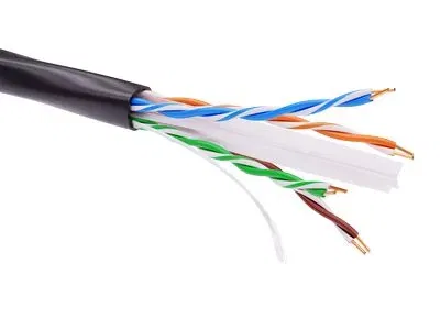 Информационный кабель неэкранированный U/UTP 4х2 CAT6, PE, Черный DKC RN6UUPE3BK