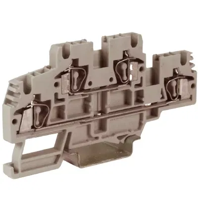 HMD.2GR(Ex), 2-х уровневый проходной зажим, серый, 2,5 кв.мм DKC ZHD100GR