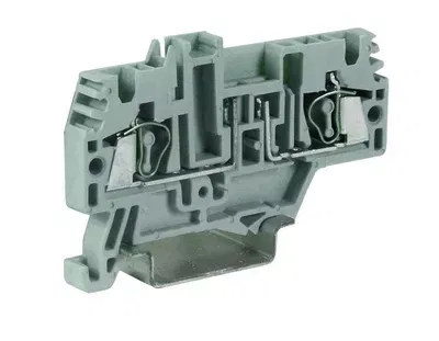HMFA.2/L24/GR, держатель предохранителя, 4 кв.мм, серый с LED индикатором, 24 В DKC ZHF324GR