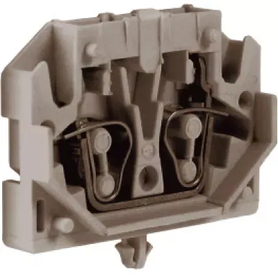 HPC.2GR(Ex), мини зажим, проходной 2,5 кв.мм серый DKC ZHP160GR
