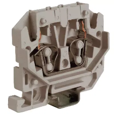 HPP.2GR(Ex), мини зажим, проходной 2,5 кв.мм серый DKC ZHP170GR